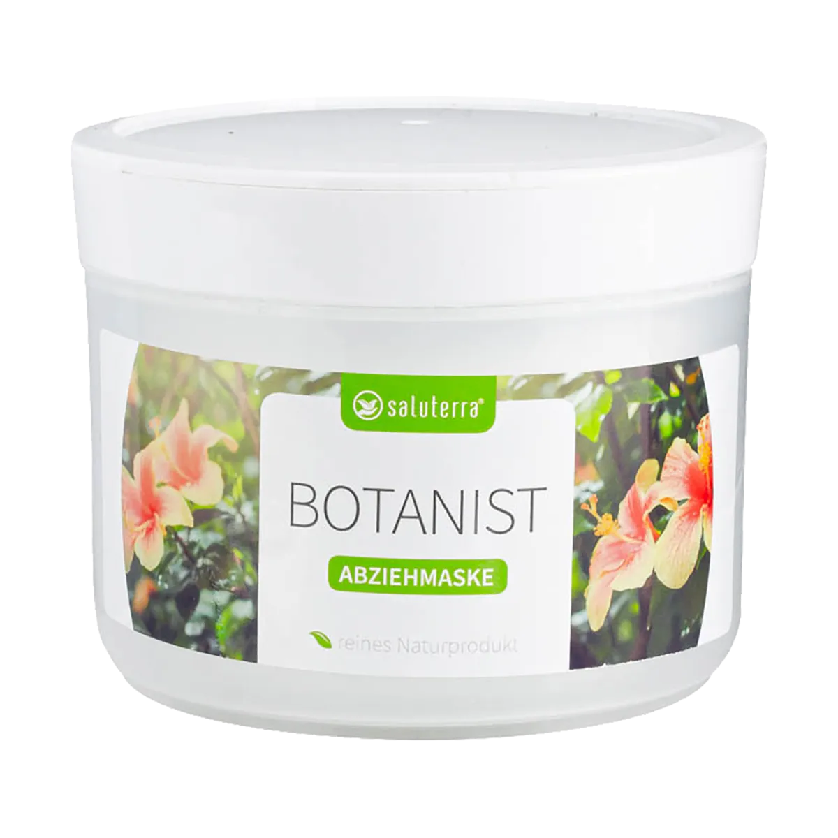 masque peel-off saluterra® BOTANIST aux pétales de rose et à l'hibiscus