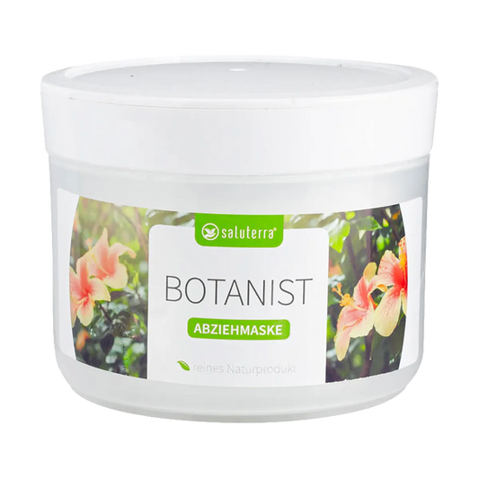 masque peel-off saluterra® BOTANIST aux pétales de rose et à l'hibiscus